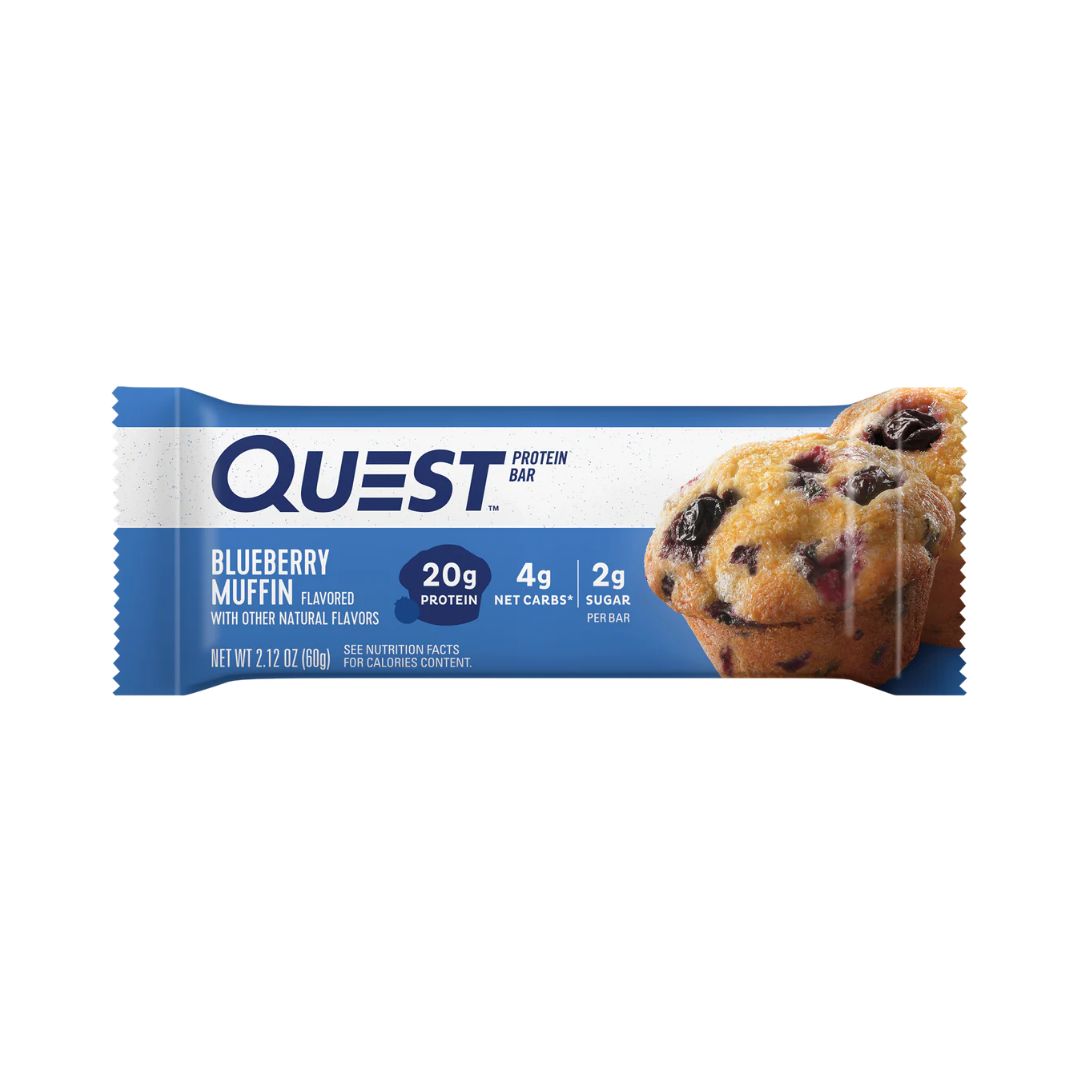 QUEST NUTRITION Protein Bar – Blueberry Muffin