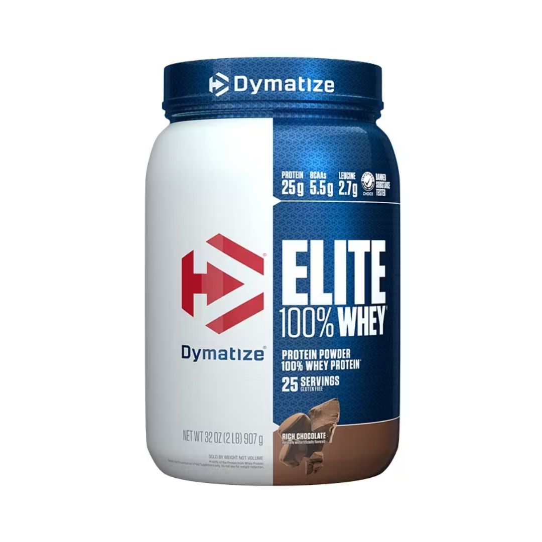 DYMATIZE Elite 100% Whey Protein Powder – Rich Chocolate