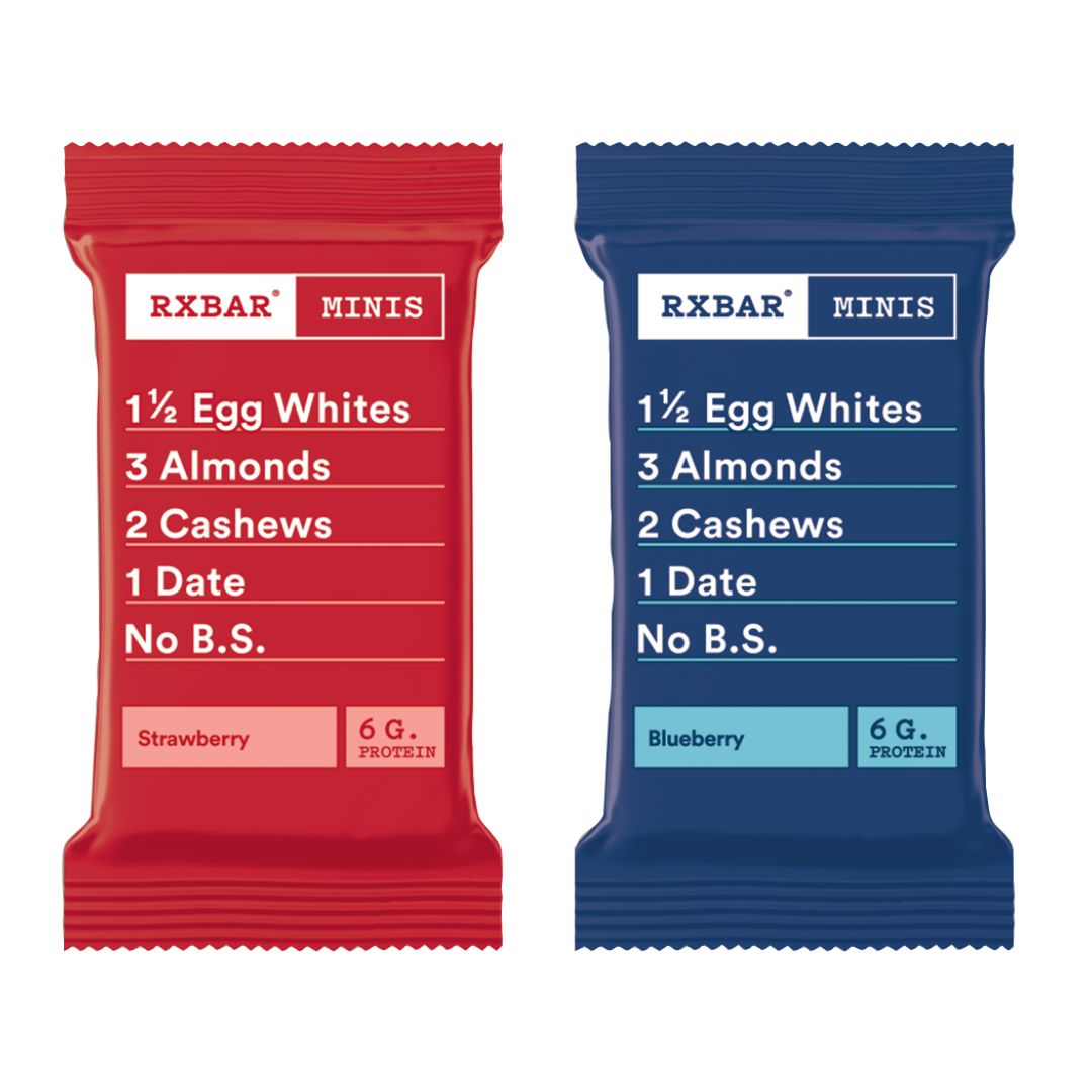 RXBAR Mini Protein Bar – Strawberry & Blueberry