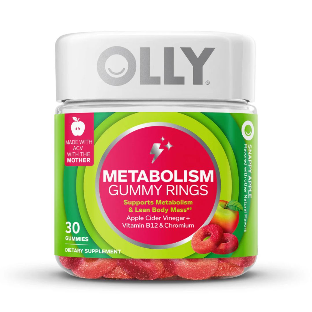 OLLY Metabolism Gummy Rings – Snappy Apple