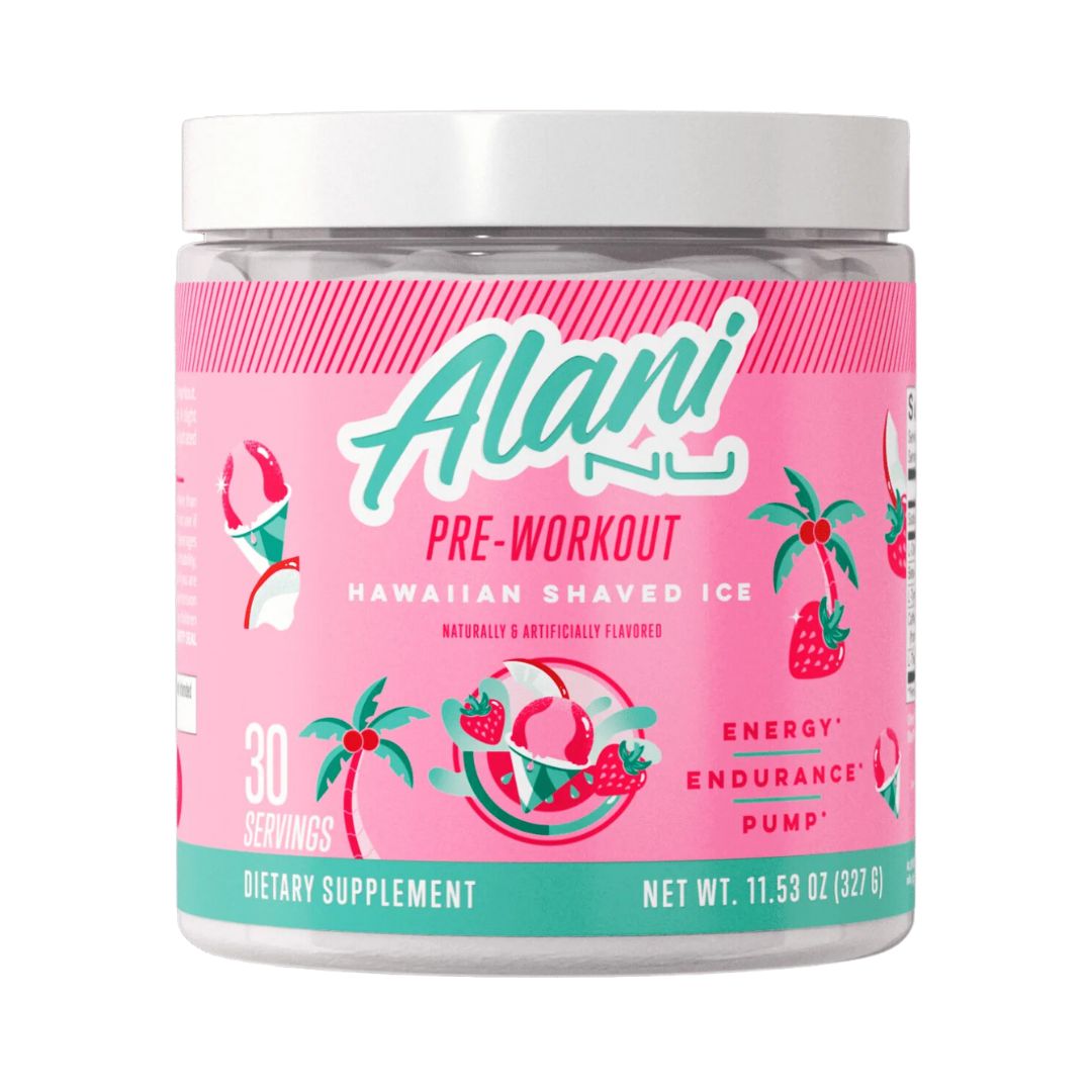 ALANI NU Pre-Workout – Hawaiian Shaved Ice