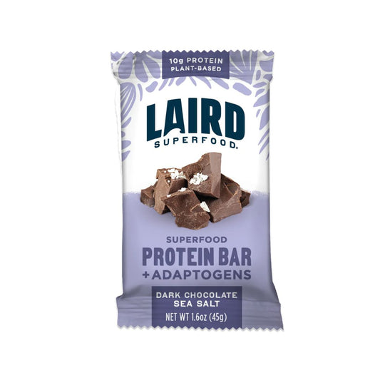 LAIRD SUPERFOOD Protein Bar – Dark Chocolate Sea Salt