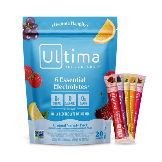 ULTIMA REPLENISHER Daily Electrolyte Drink Mix – Original Variety Pack