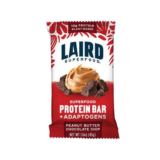 LAIRD SUPERFOOD Protein Bar – Peanut Butter Chocolate Chip