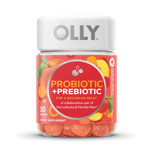 OLLY Probiotic + Prebiotic – Peachy Peach