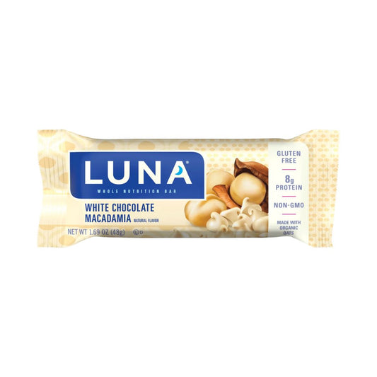 LUNA Nutrition Bar – White Chocolate Macadamia