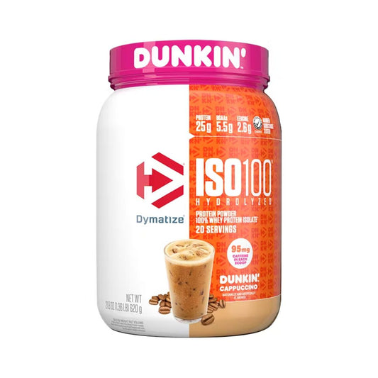 DYMATIZE ISO100 Protein Powder – Dunkin' Cappuccino