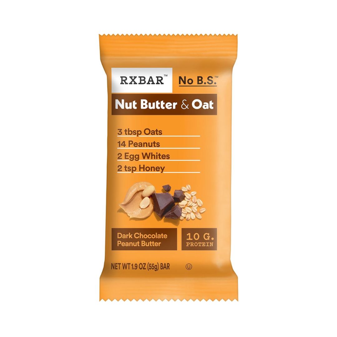 RXBAR Nut Butter & Oat Protein Bar – Dark Chocolate Peanut Butter