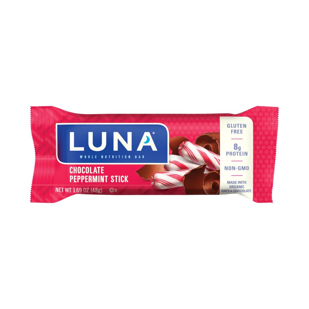 LUNA Nutrition Bar – Chocolate Peppermint Stick