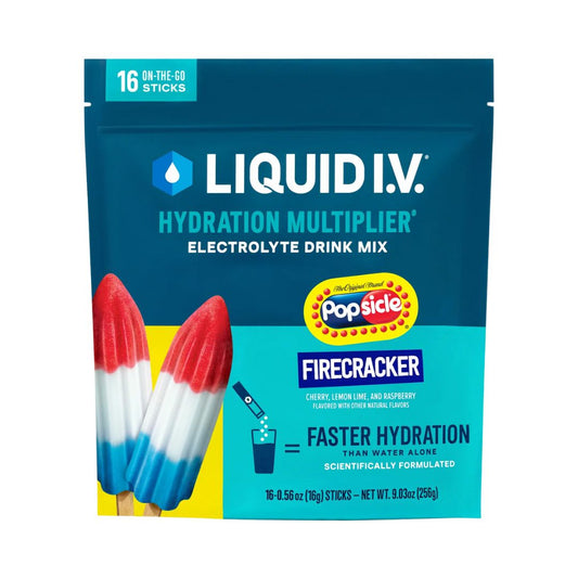 LIQUID I.V. Hydration Multiplier Drink Mix – Popsicle Firecracker