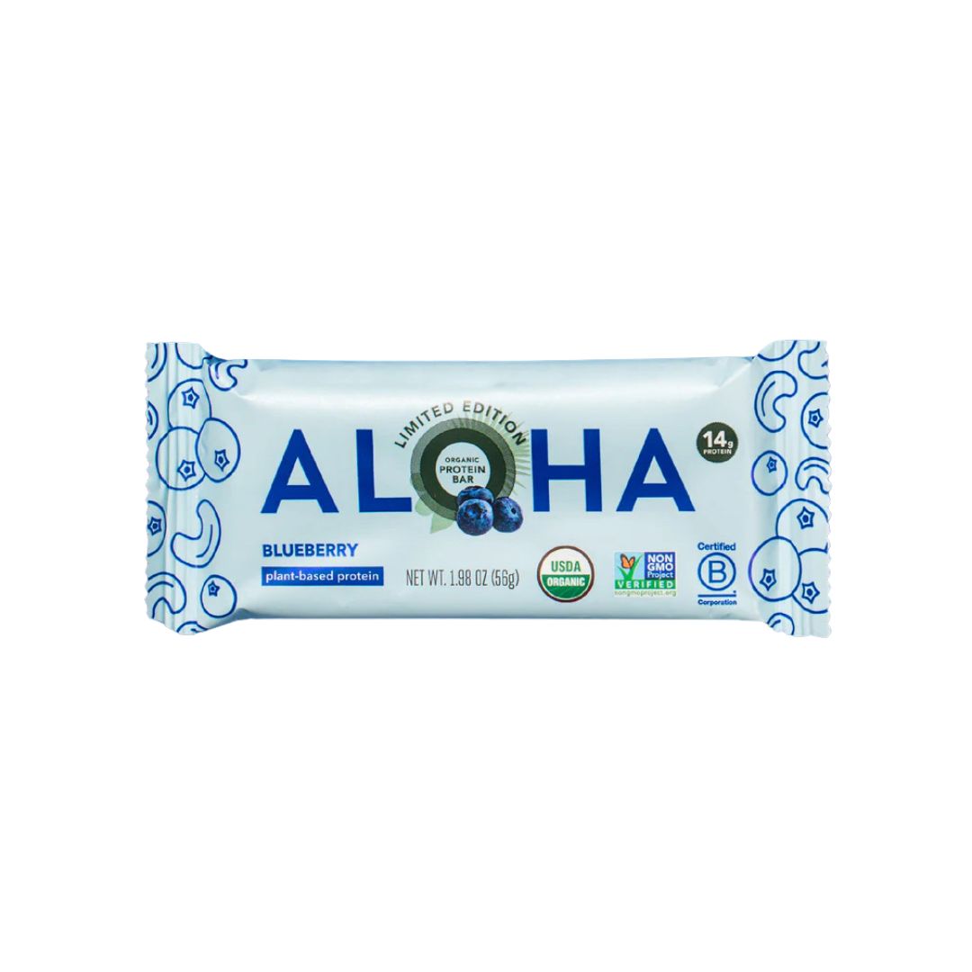 ALOHA Protein Bar – Blueberry