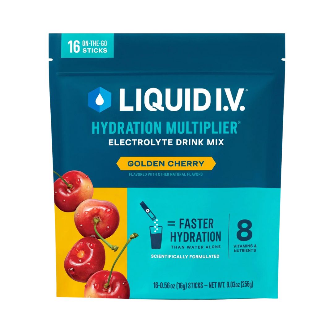 LIQUID I.V. Hydration Multiplier Drink Mix – Golden Cherry