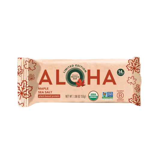 ALOHA Protein Bar – Maple Sea Salt