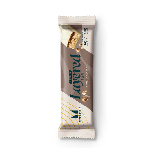 MYPROTEIN Layered Protein Bar – Cookies & Cream