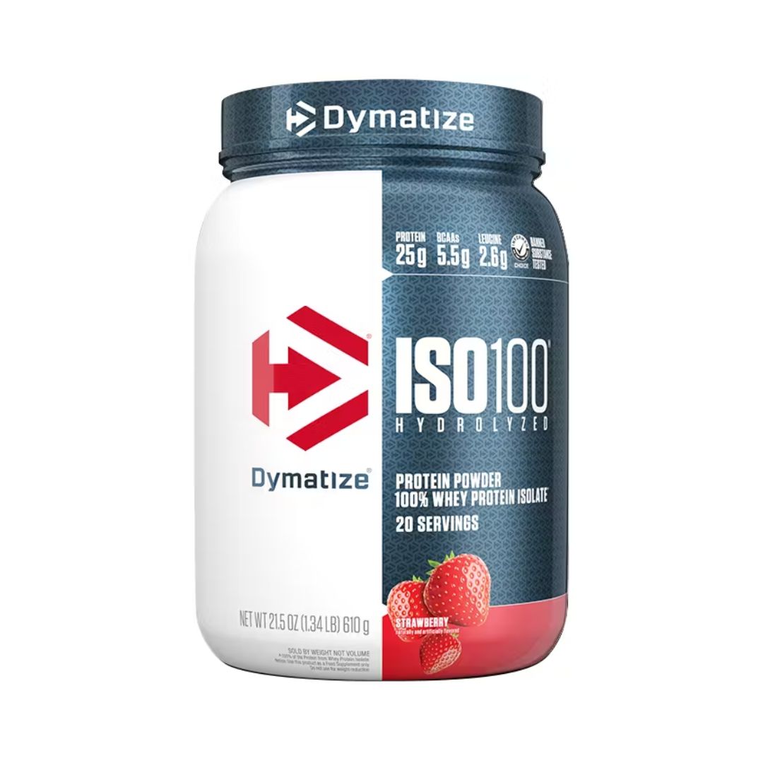 DYMATIZE ISO100 Protein Powder – Strawberry