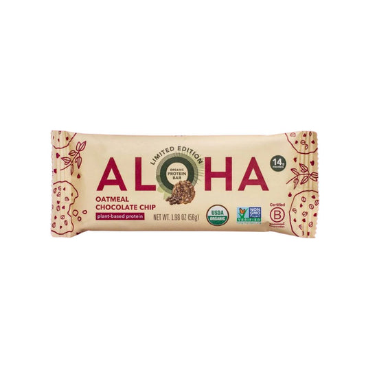 ALOHA Protein Bar – Oatmeal Chocolate Chip