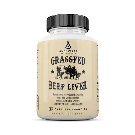 ANCESTRAL SUPPLEMENTS Grass Fed Beef Liver