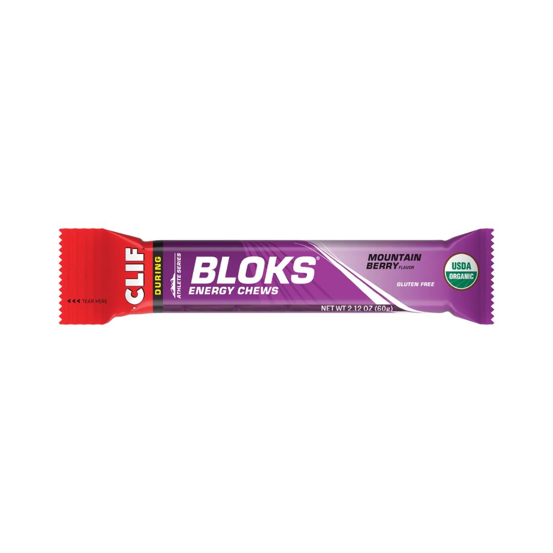 CLIF BLOKS Energy Chews – Mountain Berry