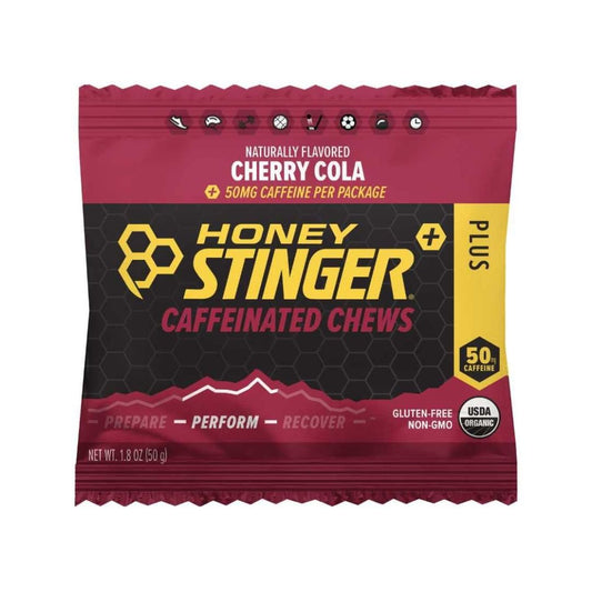 HONEY STINGER Caffeinated Energy Chews – Cherry Cola