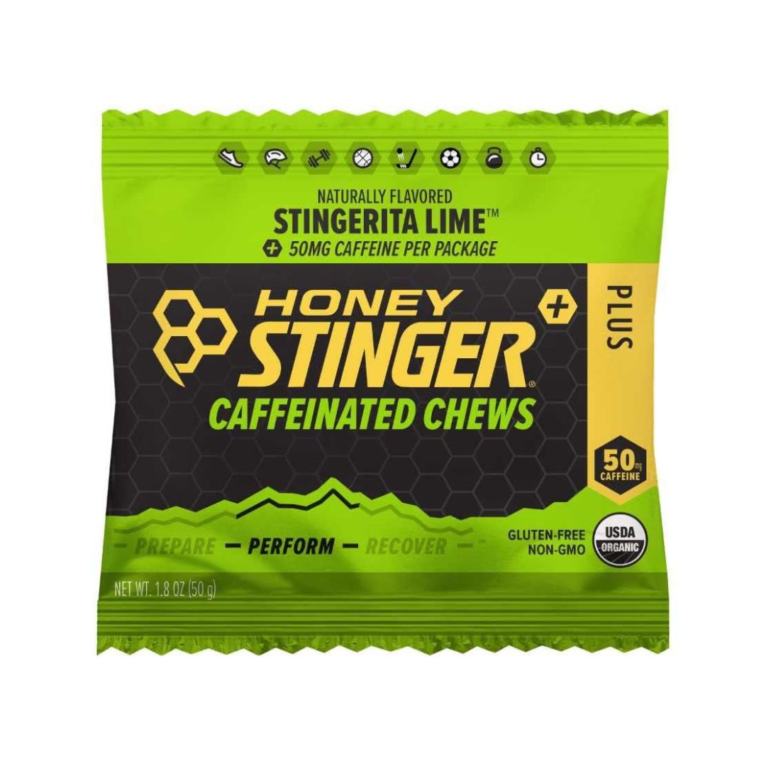 HONEY STINGER Caffeinated Energy Chews – Stingerita Lime