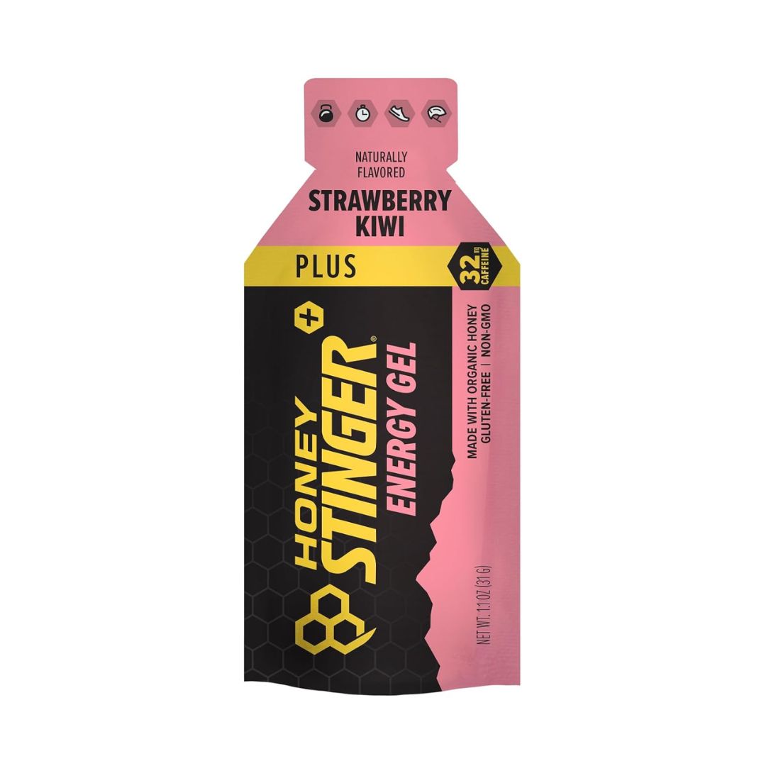 HONEY STINGER Caffeinated Energy Gel – Strawberry Kiwi