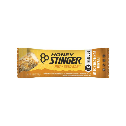 HONEY STINGER Nut + Seed Bar – Peanut Sunflower Seed