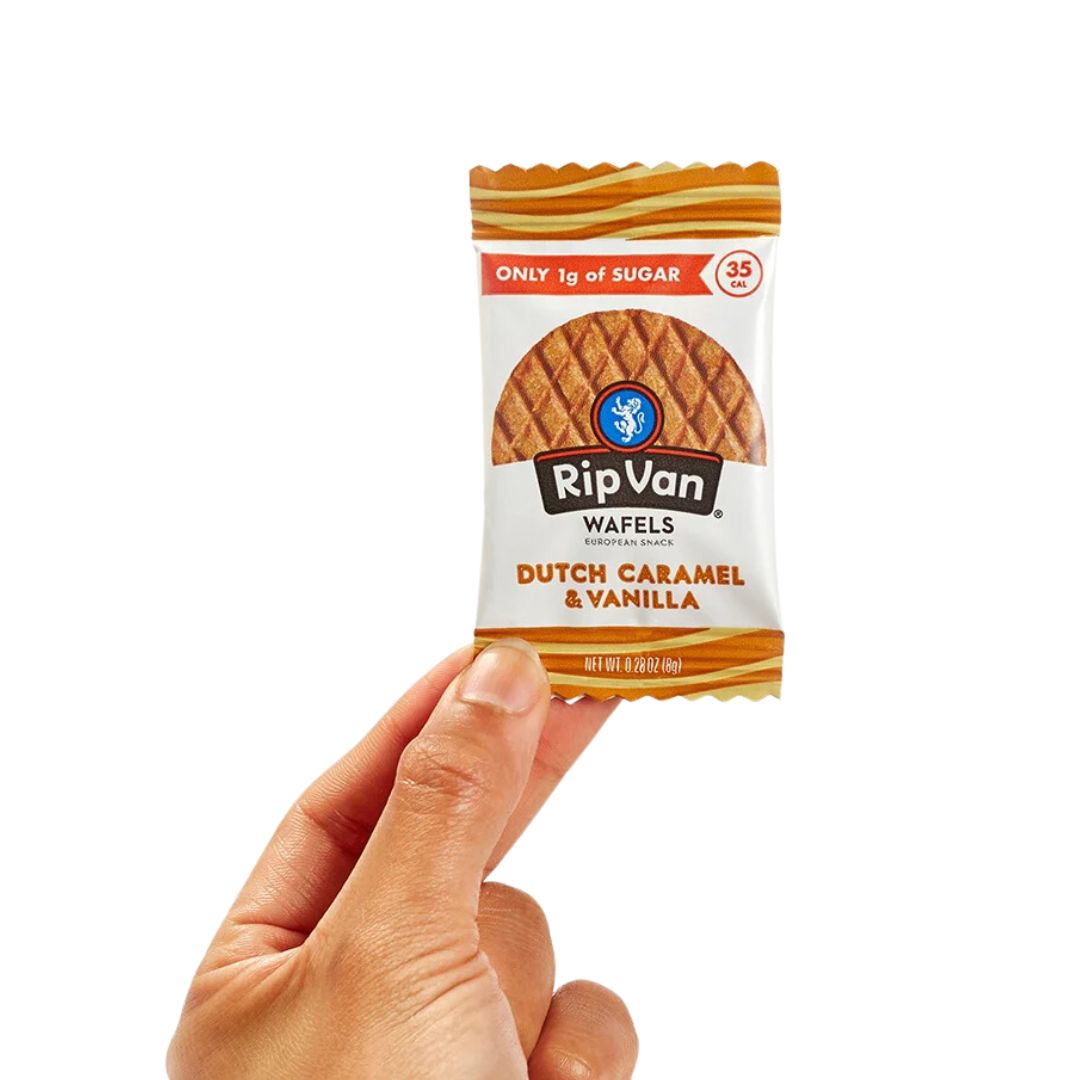 RIP VAN Mini Wafels – Dutch Caramel & Vanilla