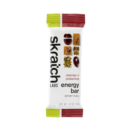 SKRATCH LABS Energy Bar Sport Fuel – Cherries + Pistachios