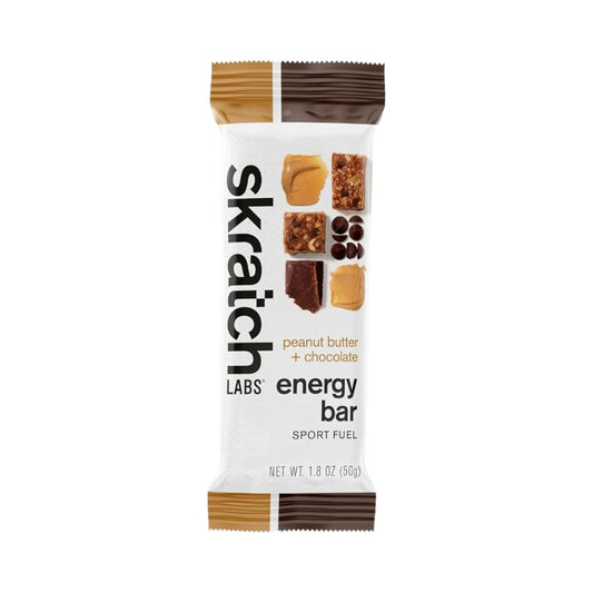 SKRATCH LABS Energy Bar Sport Fuel – Peanut Butter + Chocolate