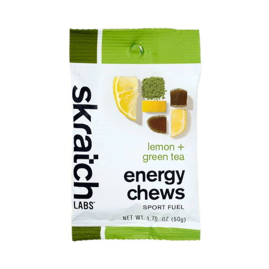 SKRATCH LABS Energy Chews Sport Fuel – Lemon + Green Tea