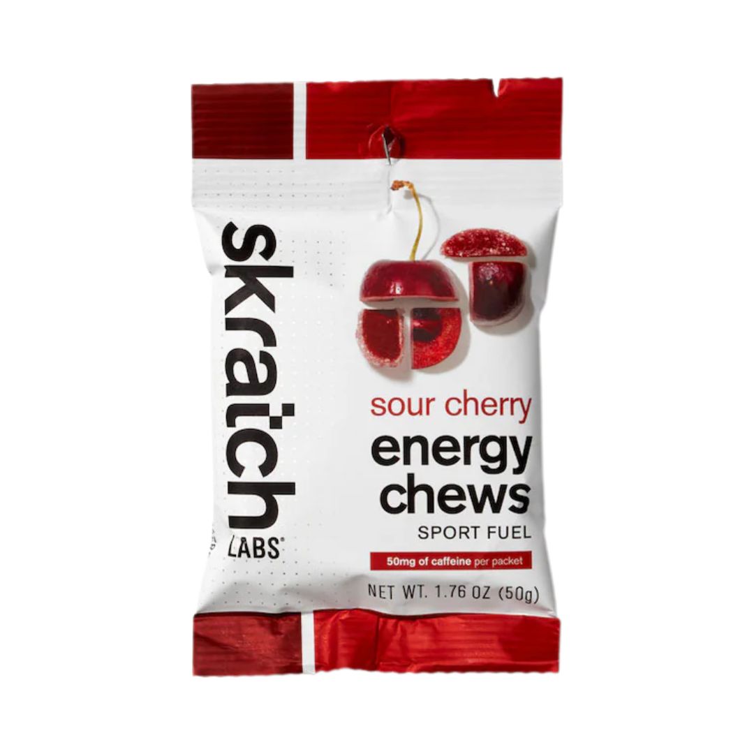 SKRATCH LABS Energy Chews Sport Fuel – Sour Cherry