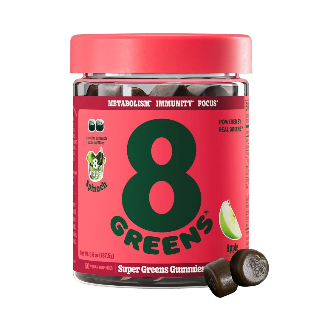 8GREENS Super Greens Gummies – Apple