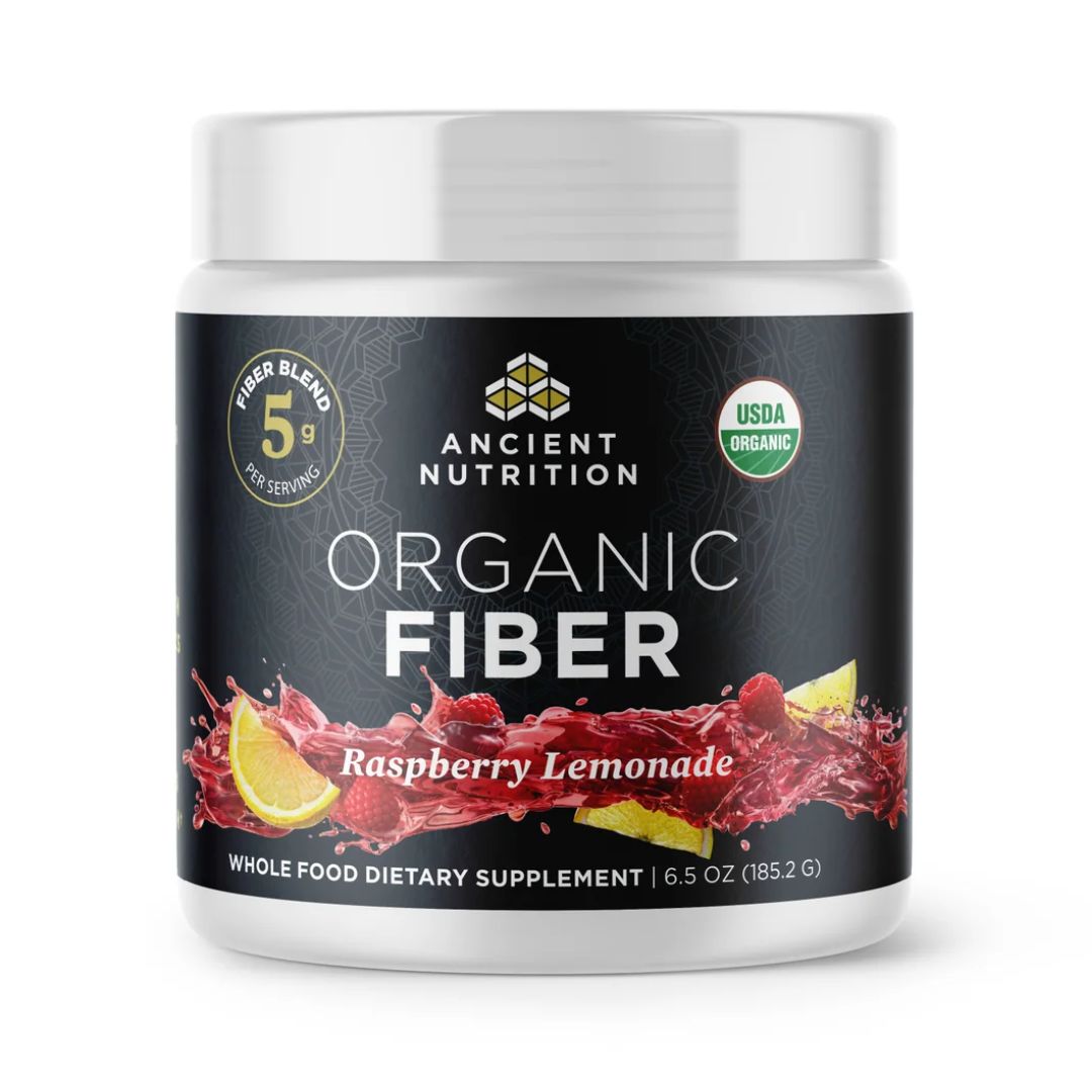 ANCIENT NUTRITION Organic Fiber – Raspberry Lemonade