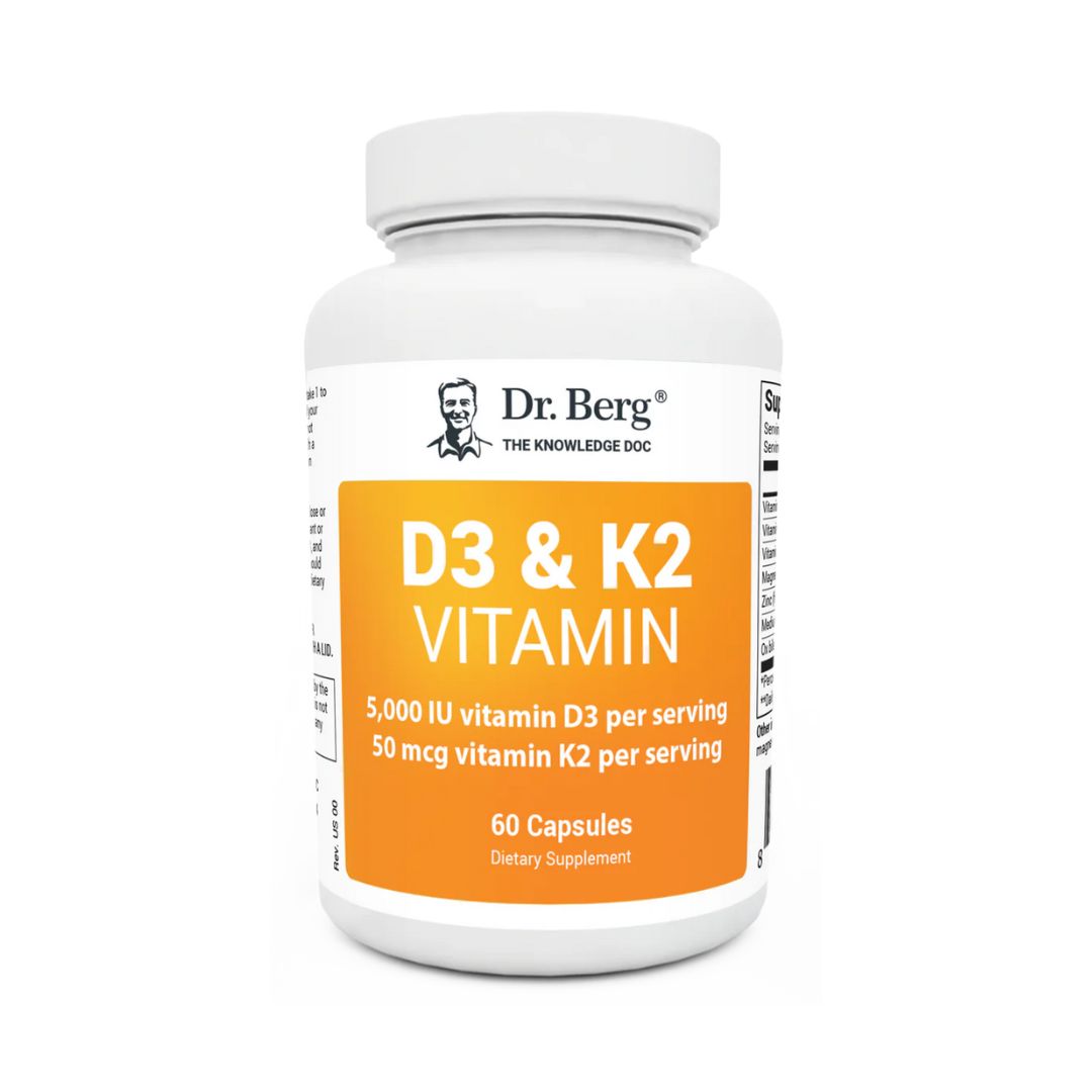 DR. BERG D3 & K2 Vitamin