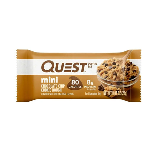 QUEST NUTRITION Protein Bar Minis – Chocolate Chip Cookie Dough