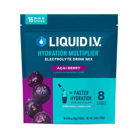 LIQUID I.V. Hydration Multiplier Drink Mix – Acai Berry