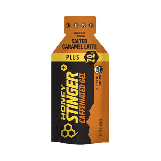 HONEY STINGER Caffeinated Energy Gel – Salted Caramel Latte