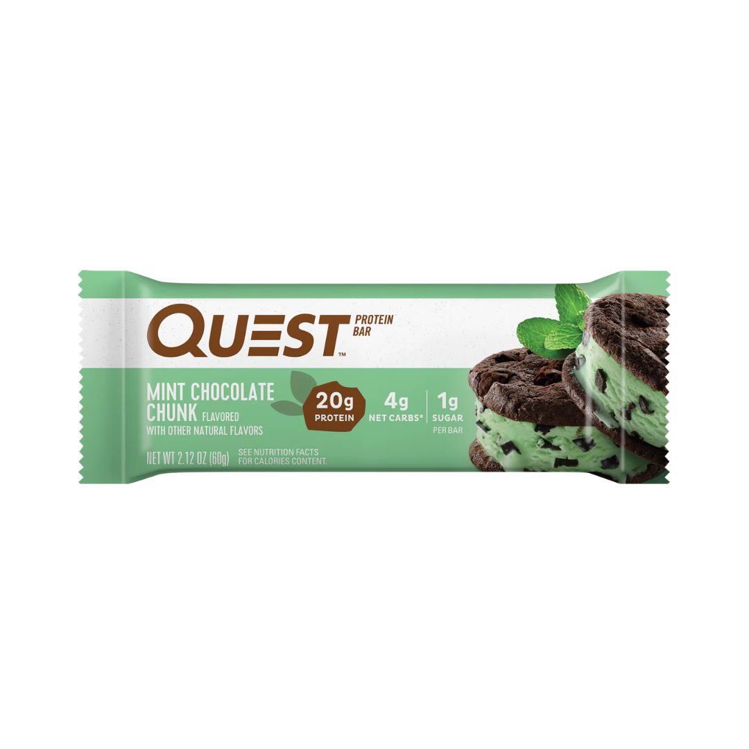 QUEST NUTRITION Protein Bar – Mint Chocolate Chunk