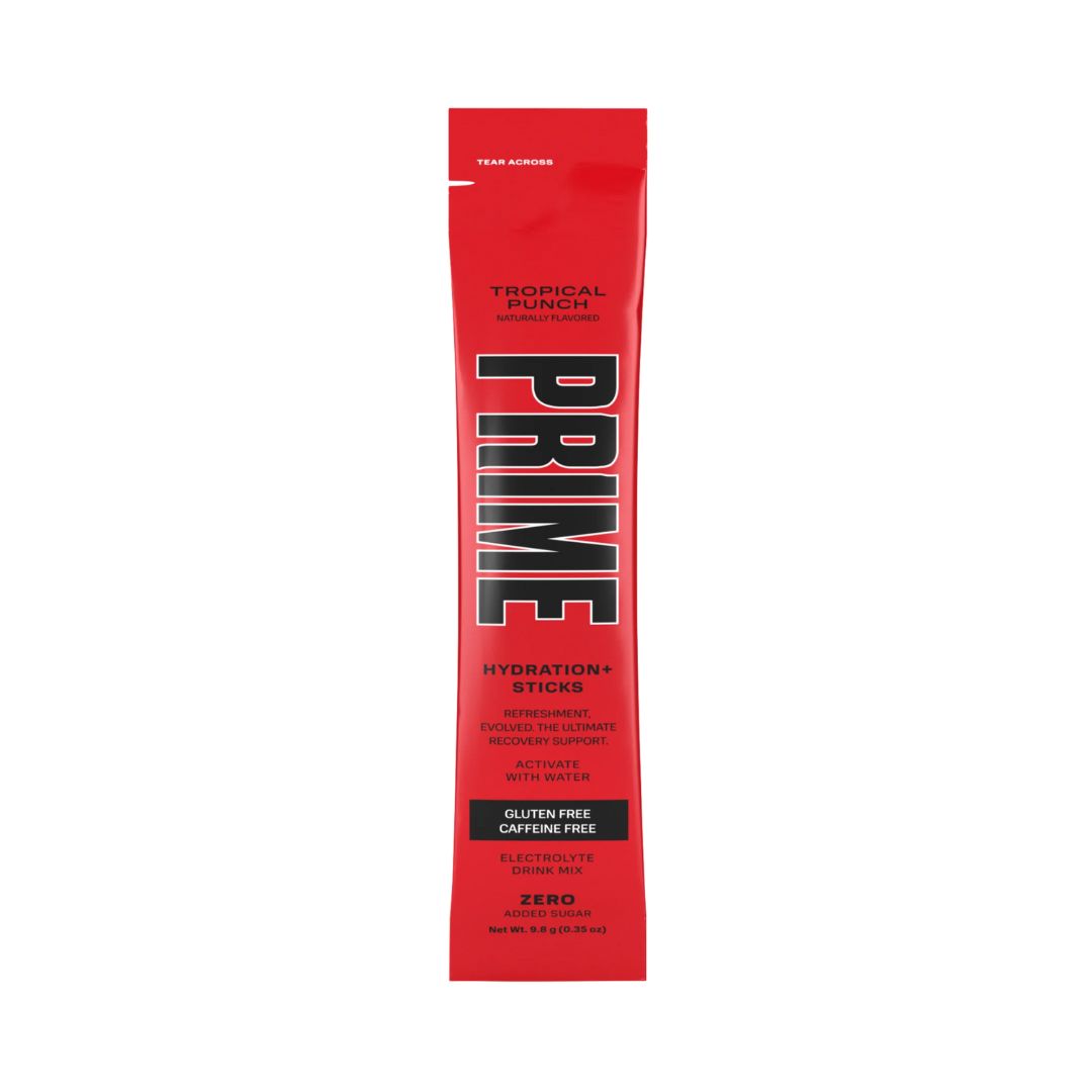 PRIME Hydration+ Sticks – Tropical Punch