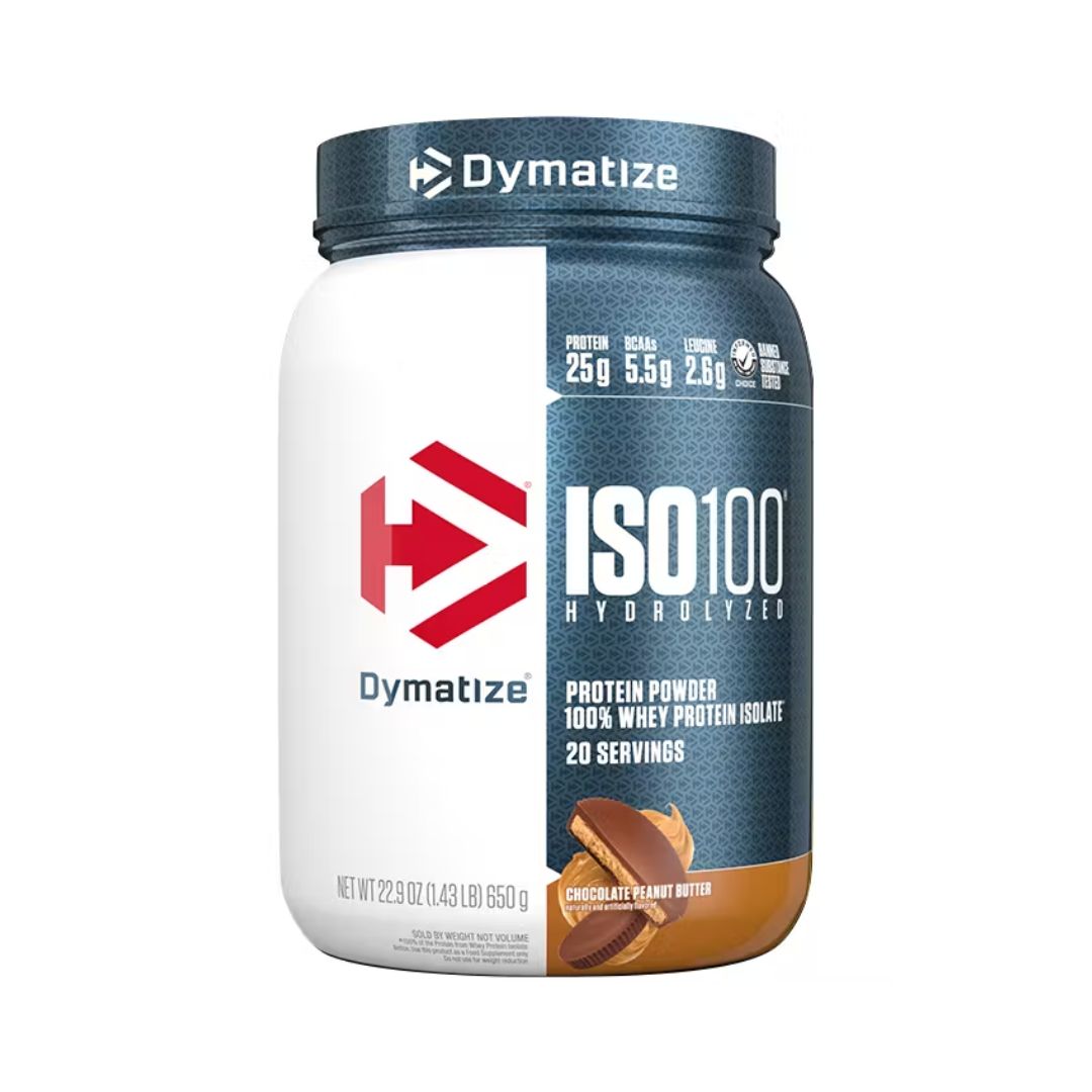 DYMATIZE ISO100 Protein Powder – Chocolate Peanut Butter