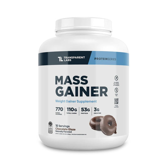 TRANSPARENT LABS Mass Gainer – Chocolate Glaze Donut