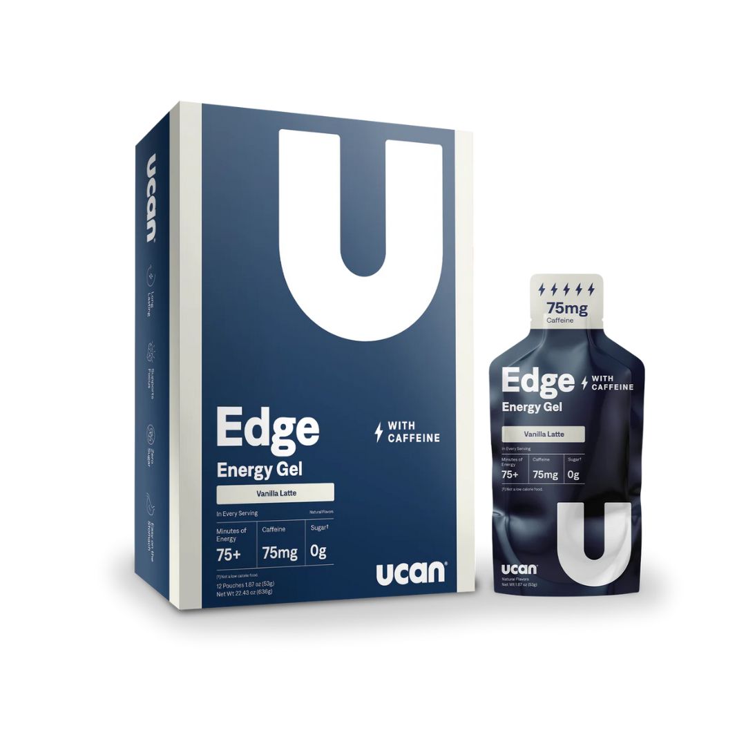 UCAN Edge Energy Gel with Caffeine – Vanilla Latte