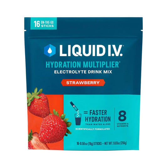 LIQUID I.V. Hydration Multiplier Drink Mix – Strawberry