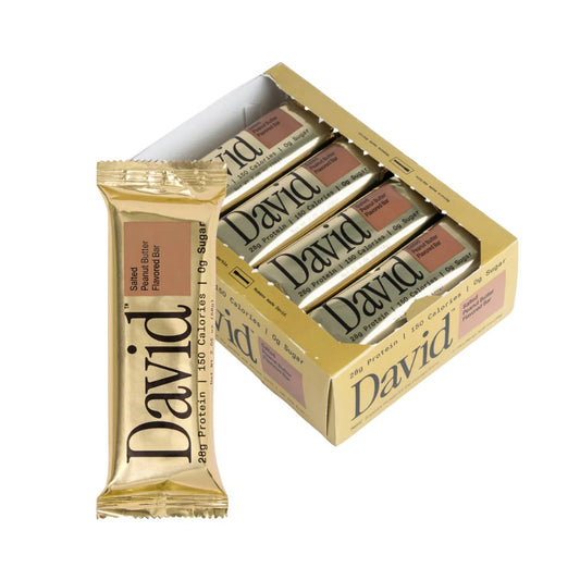 DAVID Protein Bar – Salted Peanut Butter