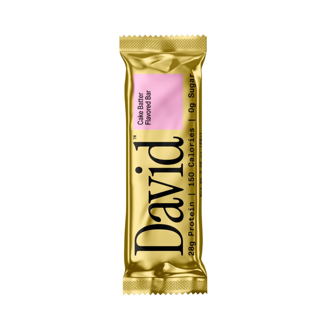 DAVID Protein Bar – Cake Batter