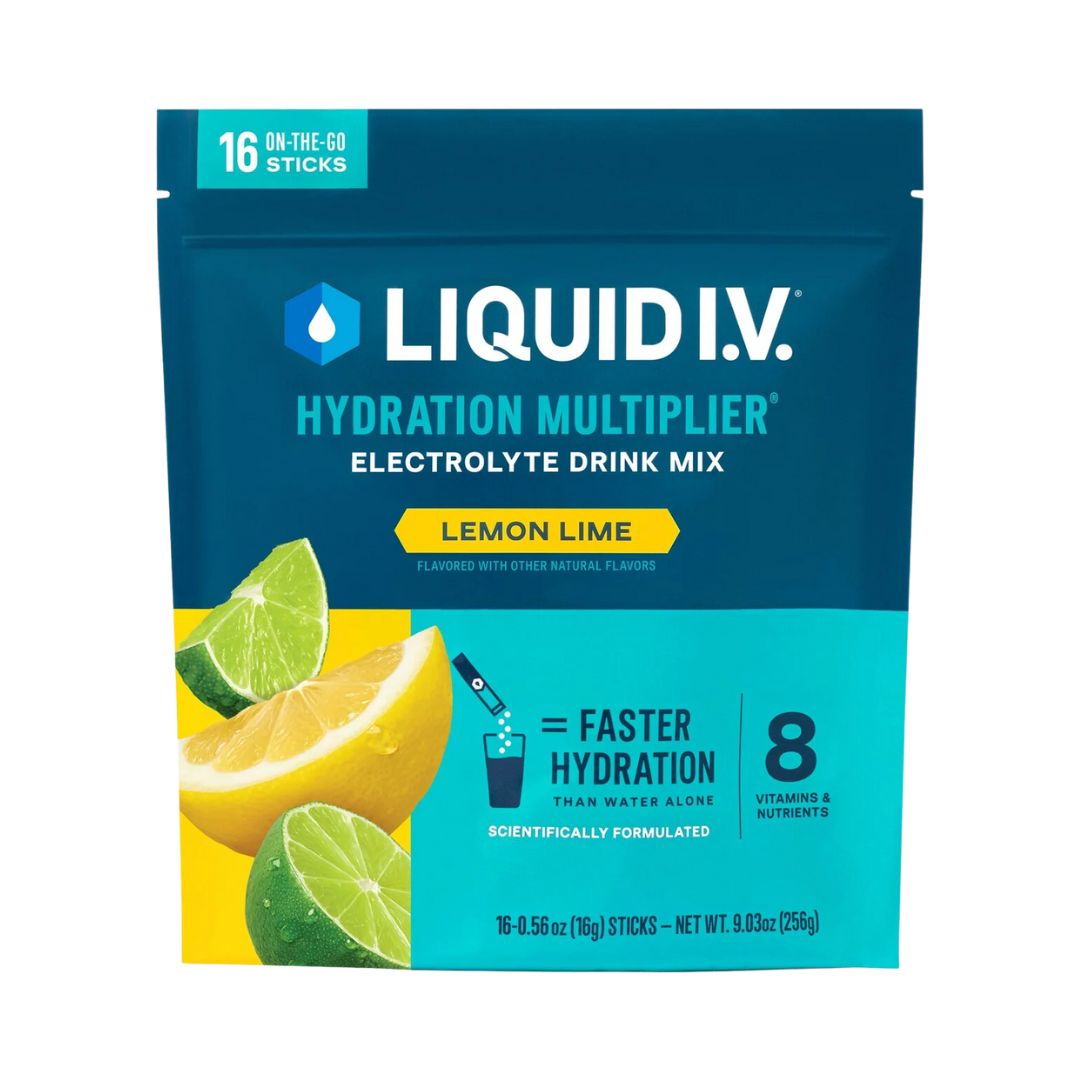 LIQUID I.V. Hydration Multiplier Drink Mix – Lemon Lime