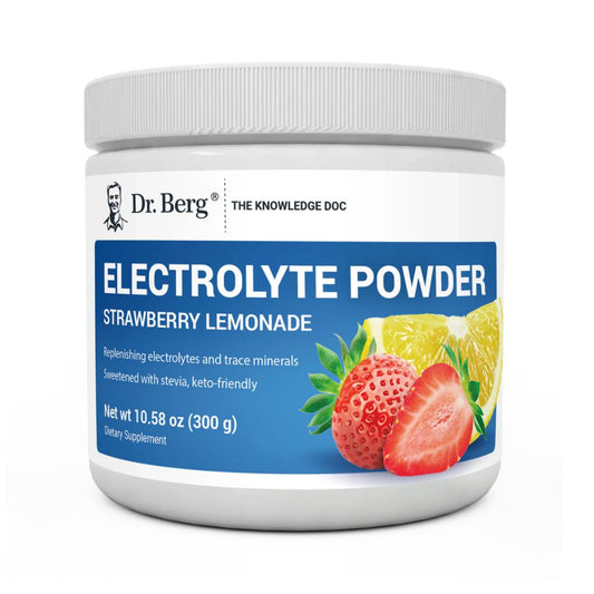 DR. BERG Electrolyte Powder – Strawberry Lemonade