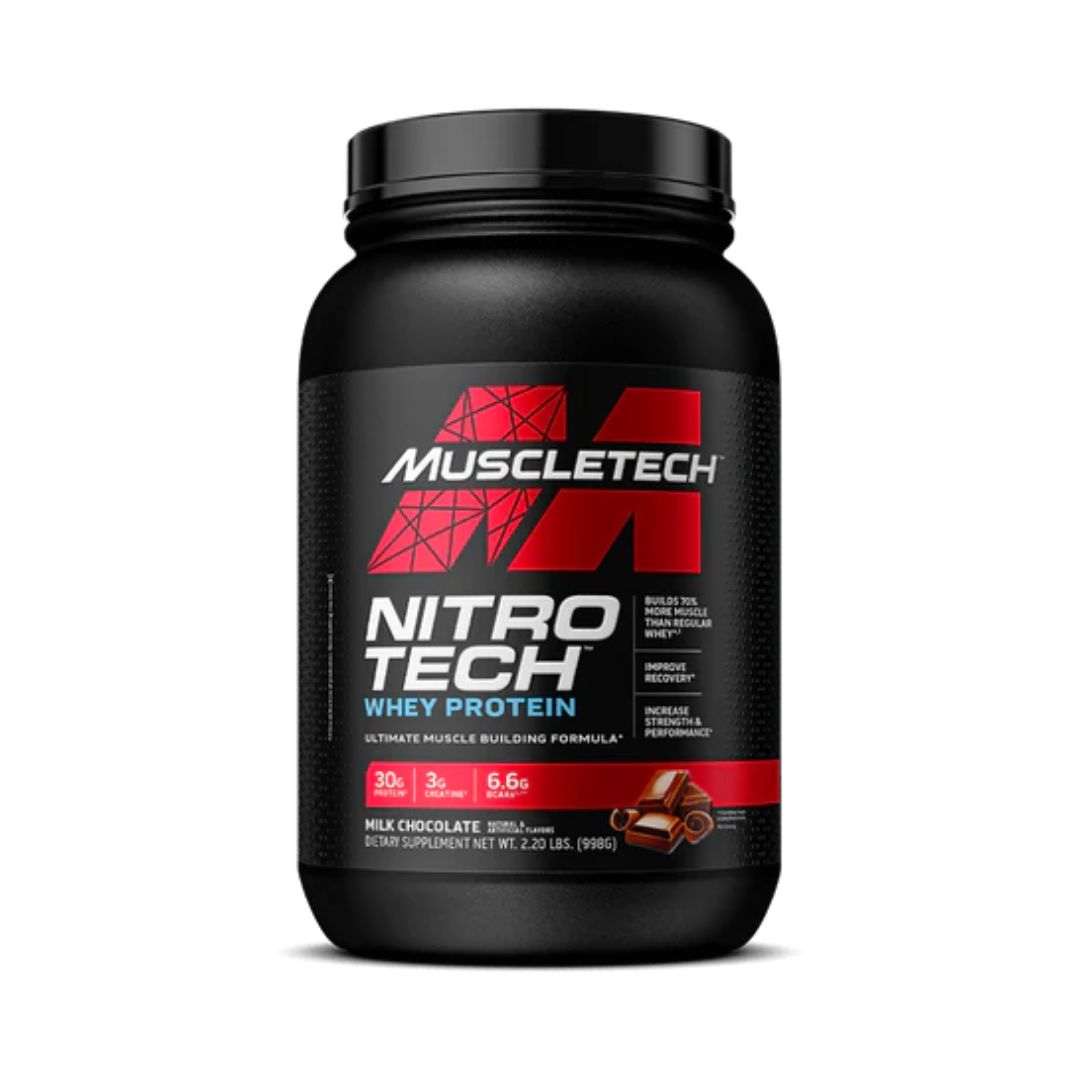 MUSCLETECH Nitro Tech Whey Protein – Milk Chocolate