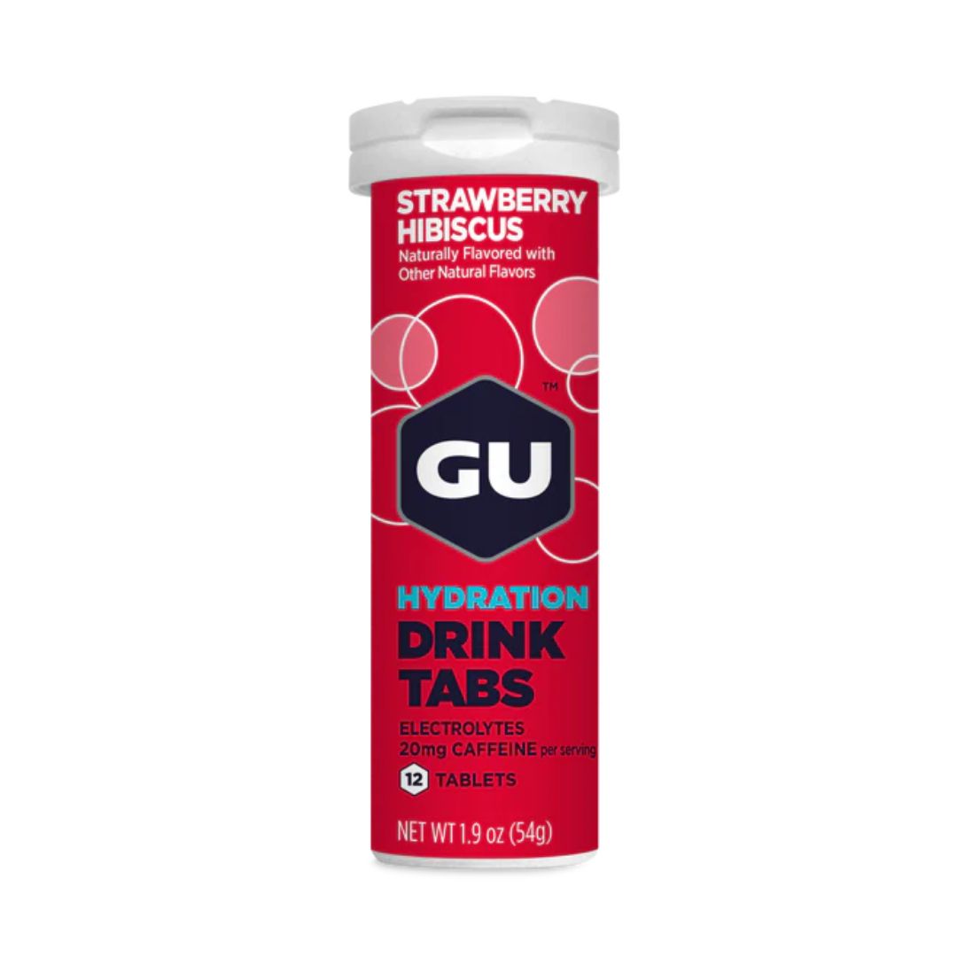 GU Hydration Drink Tabs – Strawberry Hibiscus