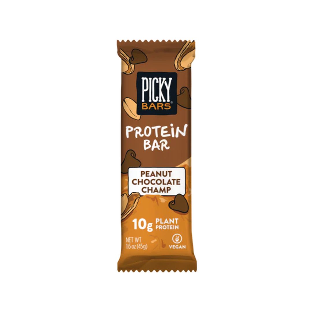 PICKY BARS Protein Bar – Peanut Chocolate Champ